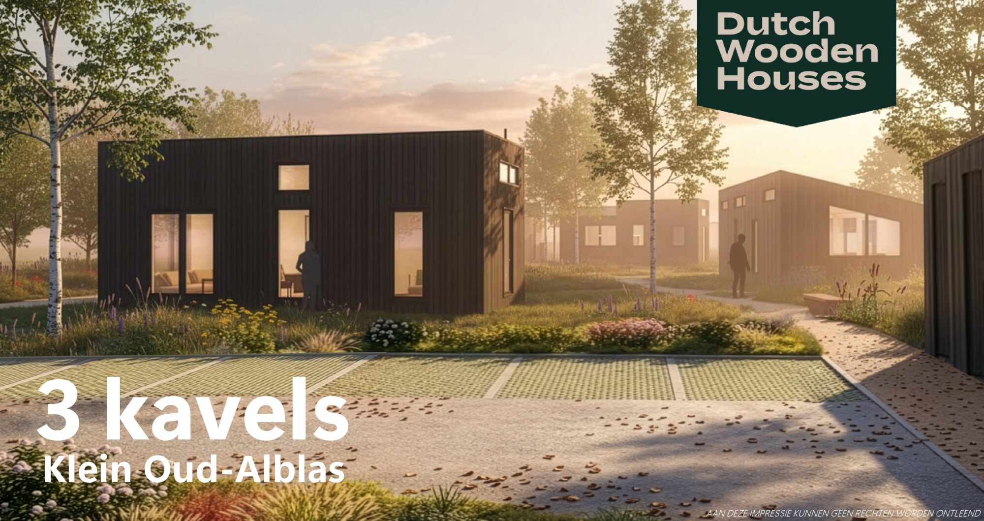 Te huur 3 vrije kavels + Tiny House in Oud-Alblas