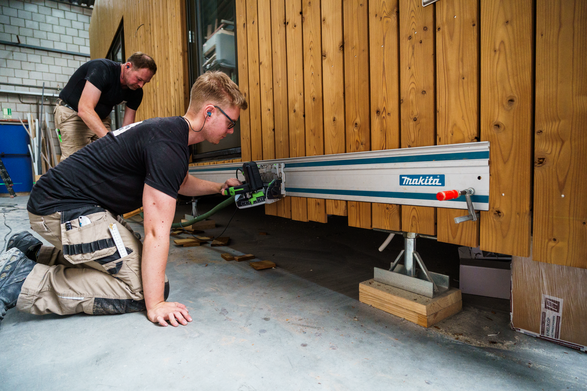 Gevelbekleding tiny house Klein Oud-Albas